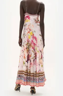 CAMILLA LONG TIE FRONT MAXI DRESS - ST GERMAINS GIRL for rent on The Volte - image 1