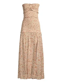 Вес & Bridge Janice Smocked Ruffle Maxi Dress for rent on The Volte - image 2