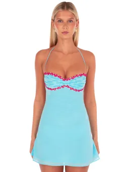 I AM DELILAH | DELILAH MINI DRESS | SAPPHIRE | SIZE S (AU 8) for rent on The Volte - image 2