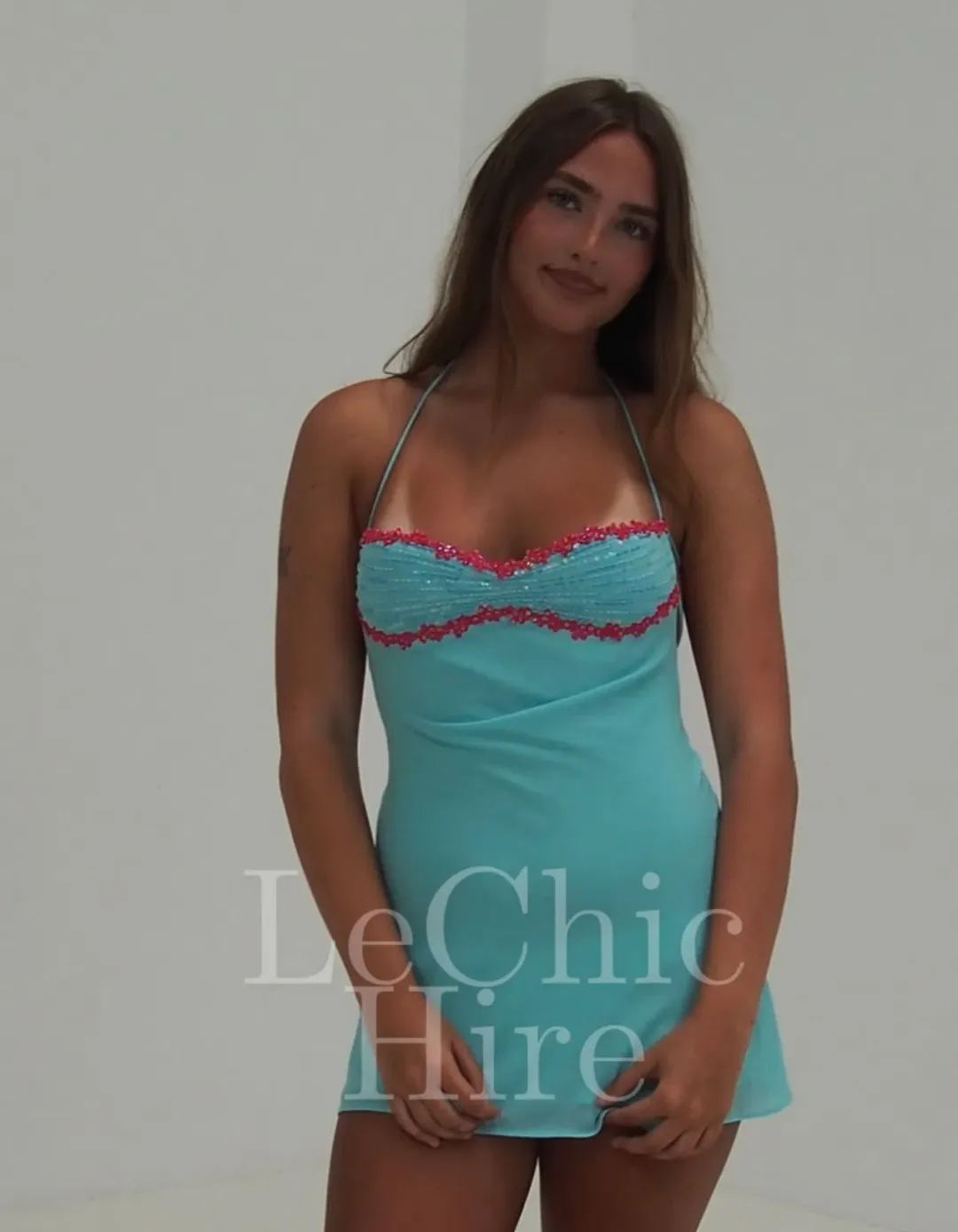 I AM DELILAH | DELILAH MINI DRESS | SAPPHIRE | SIZE S (AU 8) for rent on The Volte - main image