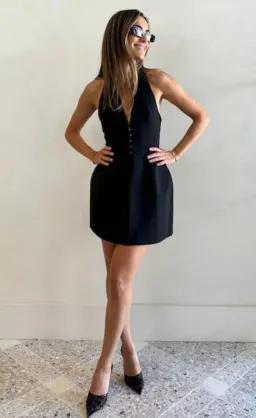 Petra Mini Dress, Black - CAMILLA AND MARC for rent on The Volte - image 1