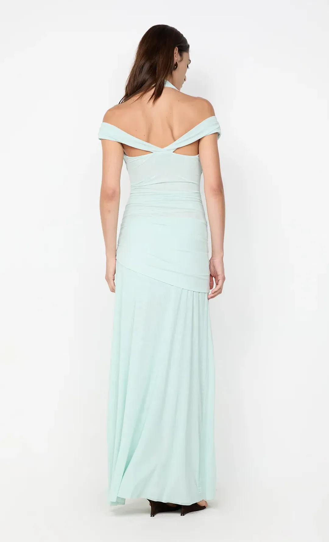 Winnie Halter Maxi , Size 6 Green for rent on The Volte - main image