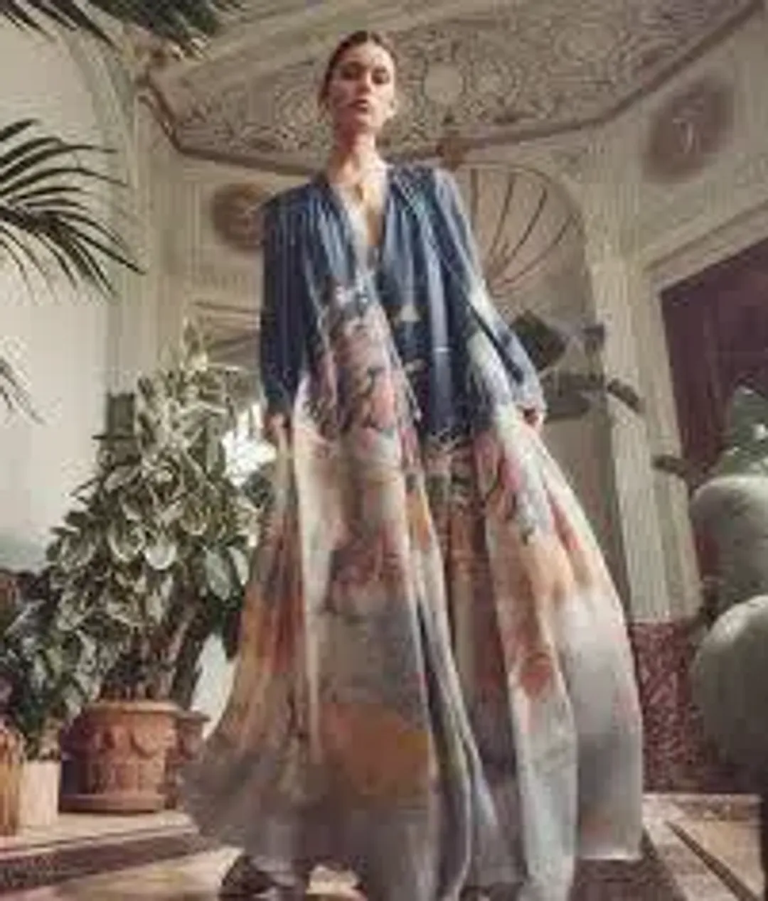Luxurious Zimmermann Floor Length Silk - size 14 for rent on The Volte - main image
