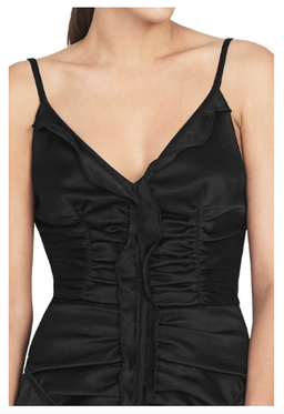 Camilla & Marc Gathered Dress Size 6 for rent on The Volte - image 3