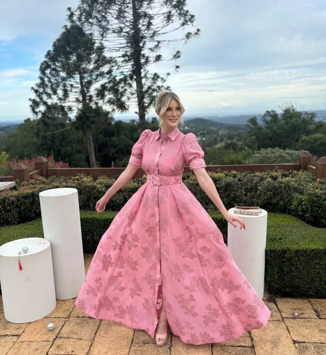 Rebecca Vallance Annette Button Gown 16 for rent on The Volte - main image