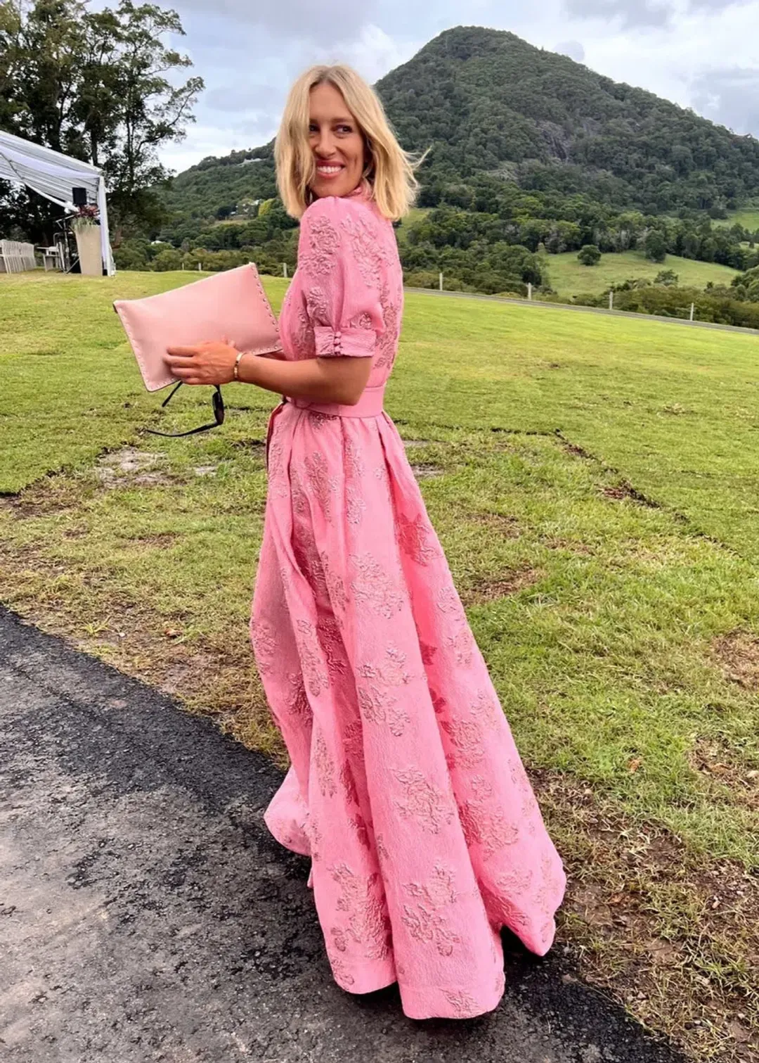 Rebecca Vallance Annette Button Gown 16 for rent on The Volte - main image