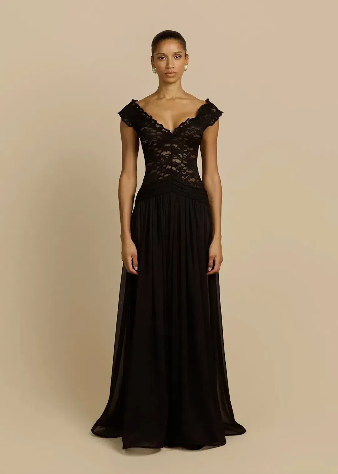 ARCINA ORI ARABELLA DRESS BLACK for rent on The Volte - main image