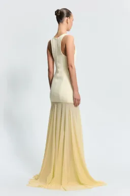 Effie Kats Odesa Gown Lemon Size 6 for rent on The Volte - image 3