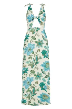 Sir The Label Alexandre Tie Midi Dress Floral Size 6/8 for rent on The Volte - image 6