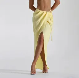 Natalie Rolt Set - Lemon Belle Skirt and Hazel Crop for rent on The Volte - image 1