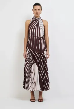 SHEIKE Montmartre Stripe Maxi Dress Size 14 for rent on The Volte - image 1