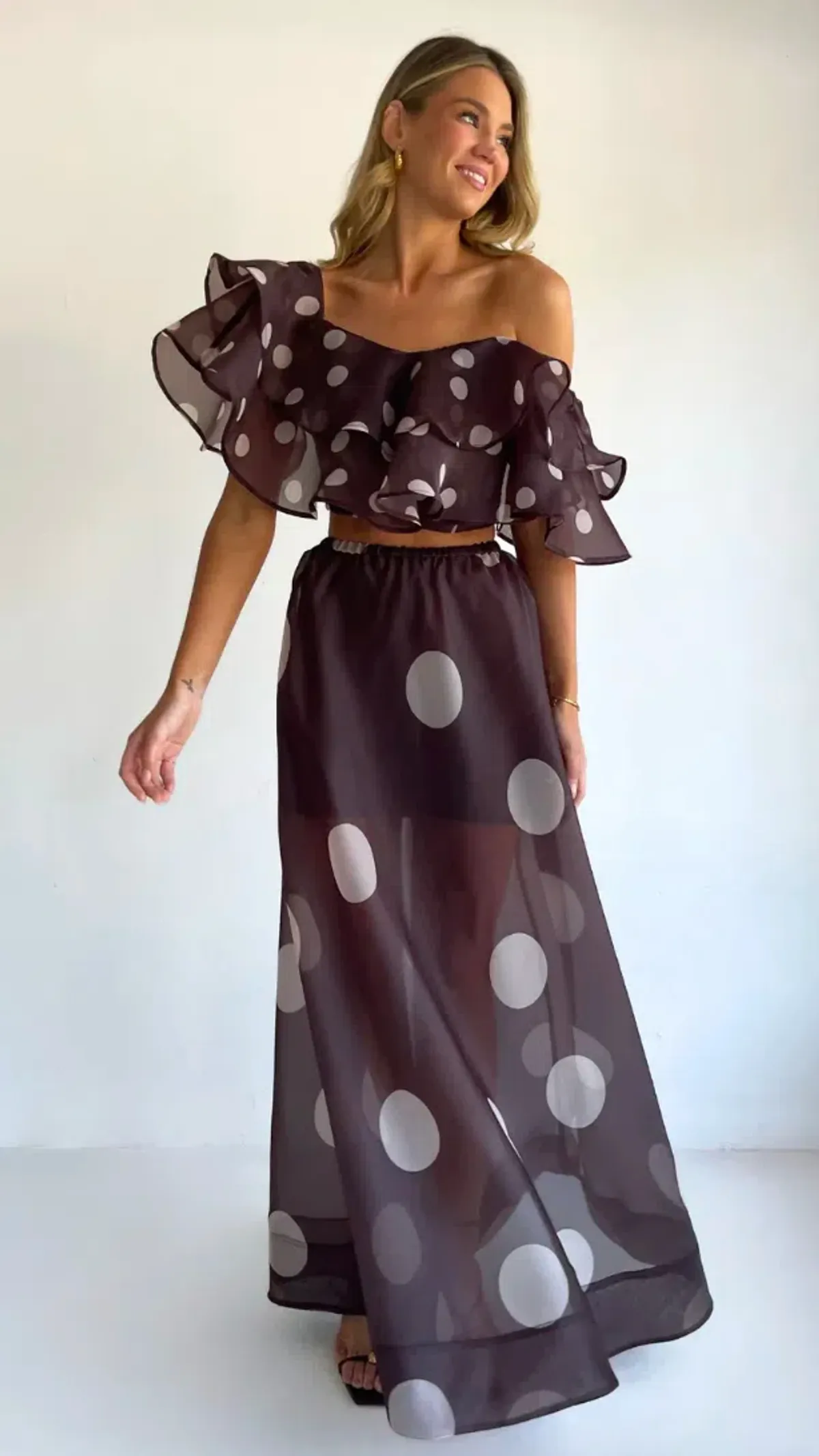 By Nicola - Sibella Set, Skirt & Top for rent on The Volte - main image