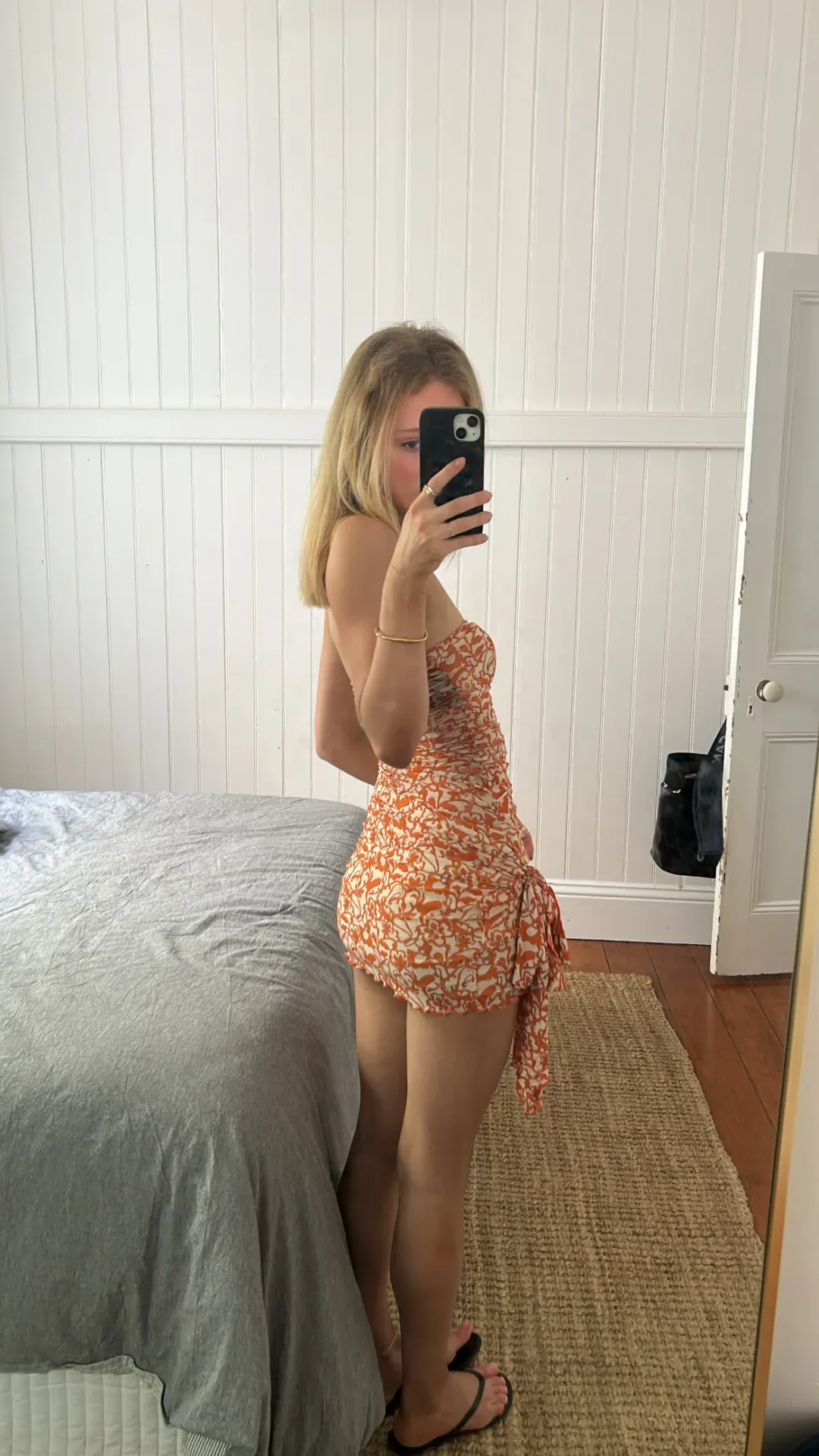 Bec & Bridge Firefly Mini Strapless Dress in Fiesta Floral for rent on The Volte - main image