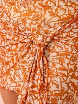 Bec & Bridge Firefly Mini Strapless Dress in Fiesta Floral for rent on The Volte - image 3