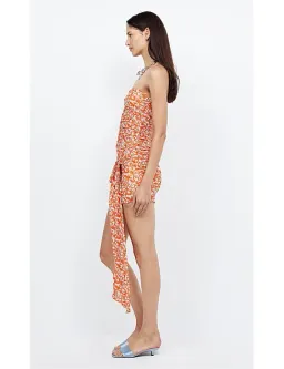 Bec & Bridge Firefly Mini Strapless Dress in Fiesta Floral for rent on The Volte - image 2