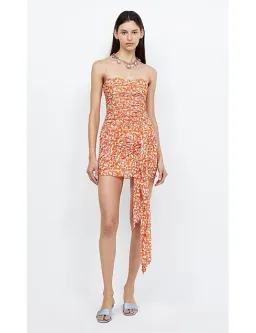 Bec & Bridge Firefly Mini Strapless Dress in Fiesta Floral for rent on The Volte - image 1