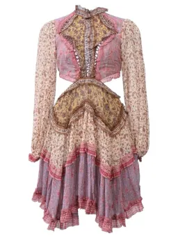 ZIMMERMANN Juniper Cut Out Floating Dress Spliced 3/AU14 for rent on The Volte - image 5
