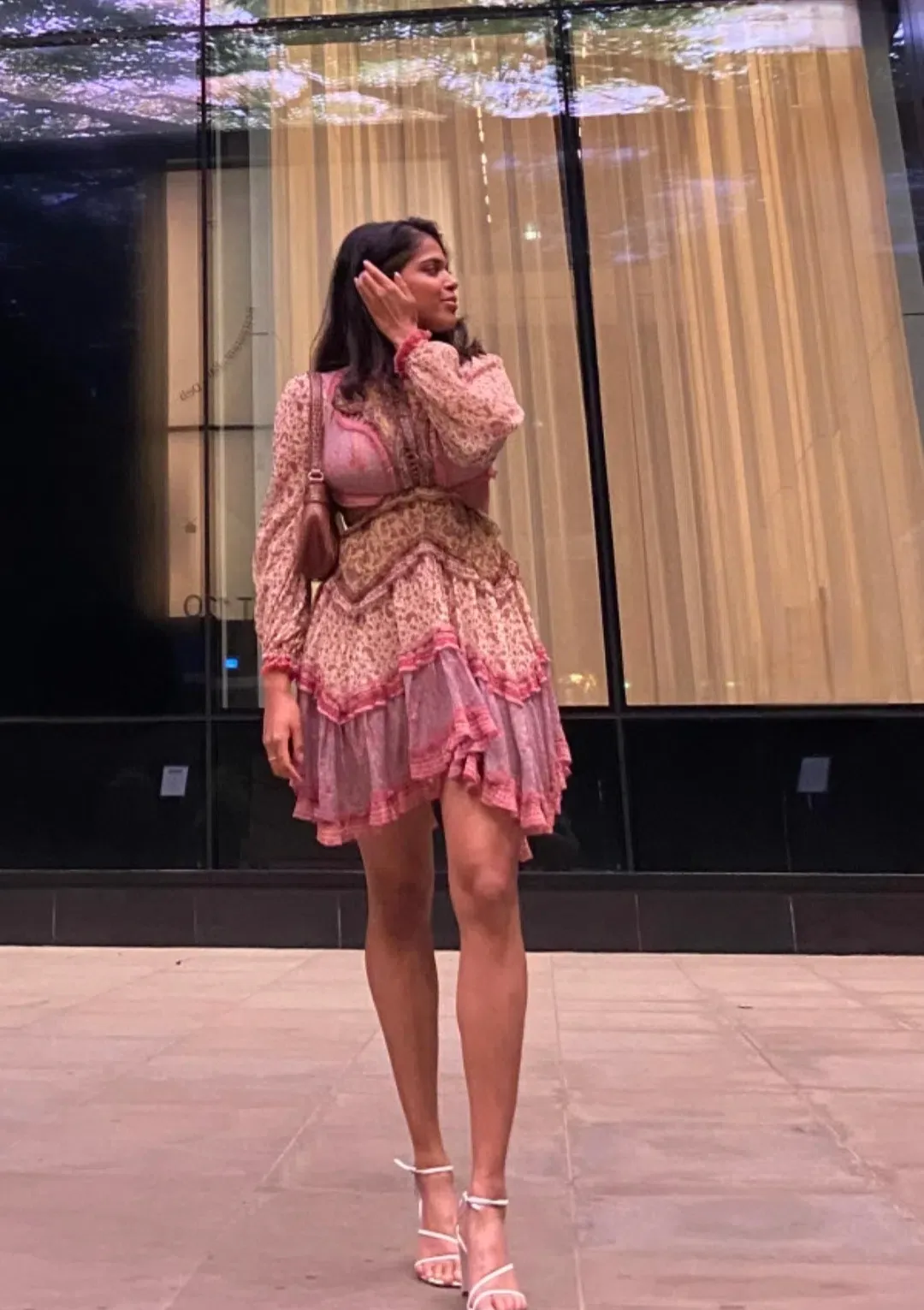 ZIMMERMANN Juniper Cut Out Floating Dress Spliced 3/AU14 for rent on The Volte - main image