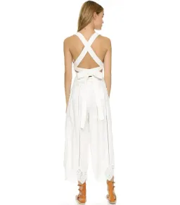 Zimmermann Empire Jumpsuit White Lace Size 0 / AU 6 / XS for rent on The Volte - image 5
