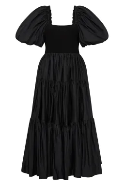 CASA PUFF SLEEVE MIDI DRESS (Aje)  for rent on The Volte - image 3
