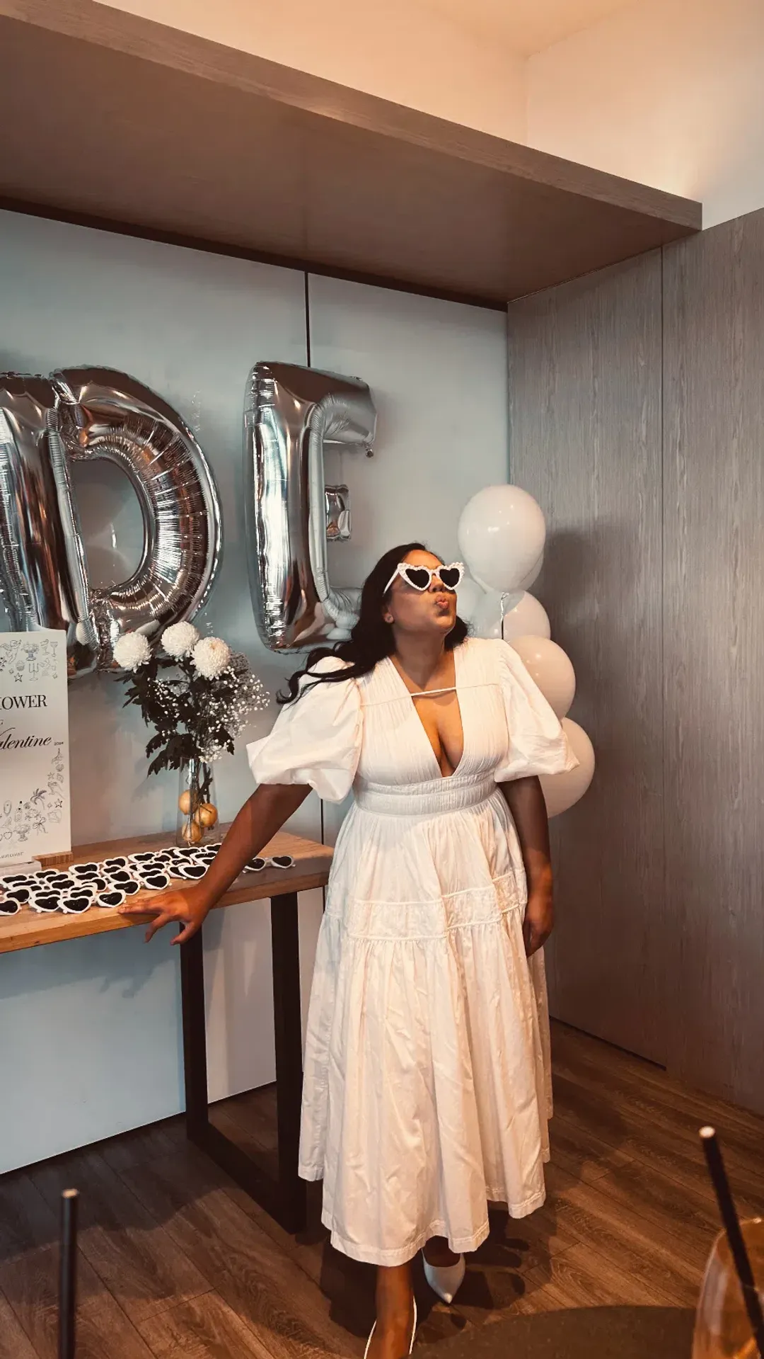 FALLINGWATER RUCHED MIDI DRESS (Aje) for rent on The Volte - main image