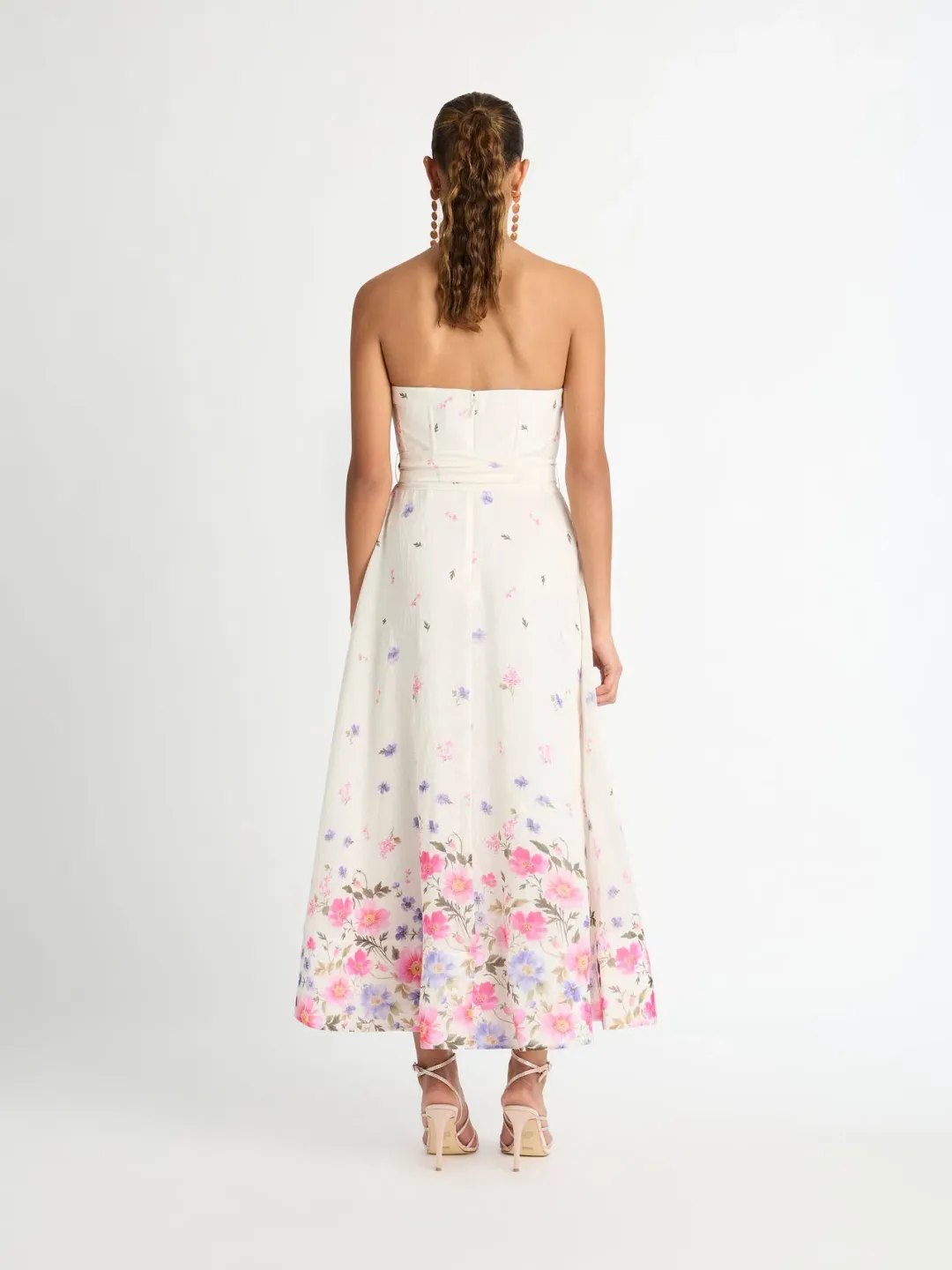 Sheike Floral Spring Garden Dress Blooming Dress for rent on The Volte - main image
