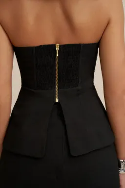 By Johnny Black & White Sloane Stripe Midi Set Size 10 for rent on The Volte - image 5