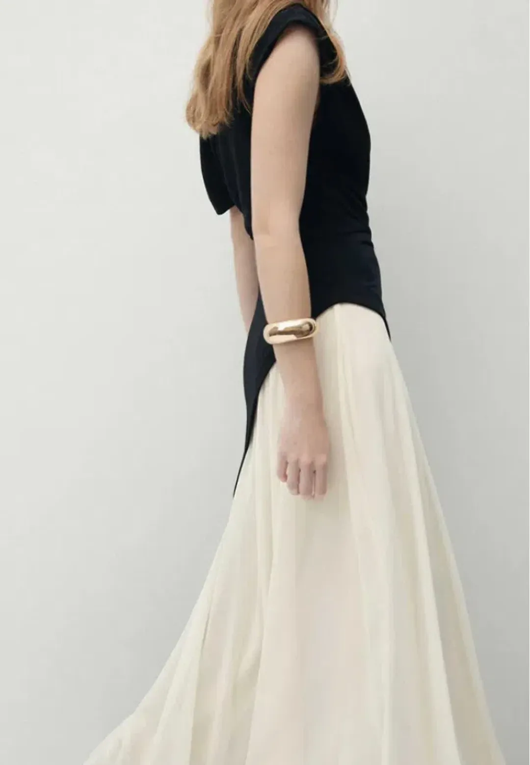 Sheike Celine Maxi Dress Black Contrast Size 8 for rent on The Volte - main image