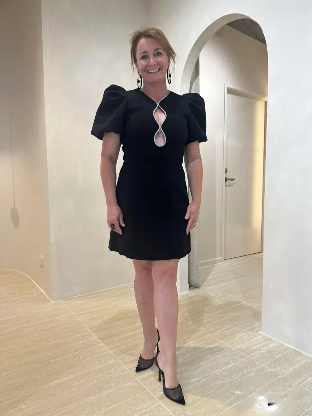 Rebecca Vallance Estella Mini Black Size 8 for rent on The Volte - main image