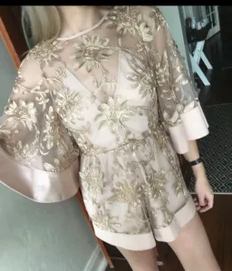 Alice McCall Playsuit RoseGold 8 for rent on The Volte - image 2