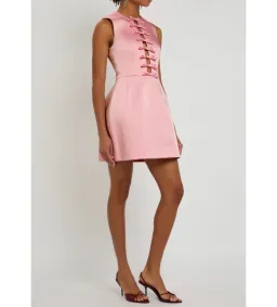 Rebecca Vallance Aymee Mini Dress Soft Pink Size 10 for rent on The Volte - image 2