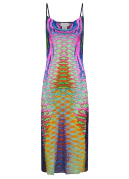 CAMILLA POSEIDONS POISON LONG BIAS SLIP DRESS PRINT SIZE 10 for rent on The Volte - image 2