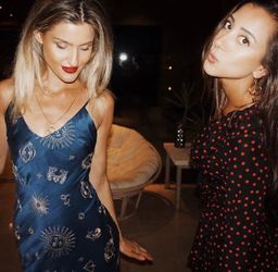 Realisation Par The 1996 Zodiac  Silk Slip Dress Blue Size 6 for rent on The Volte - image 2