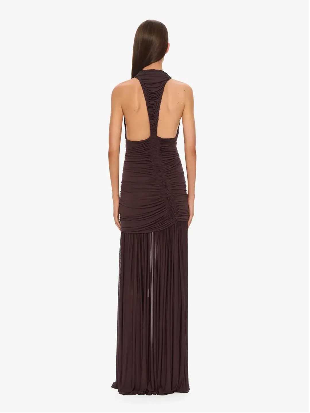 Christopher Esber Orion Gown in Malbec Size 8 for rent on The Volte - main image
