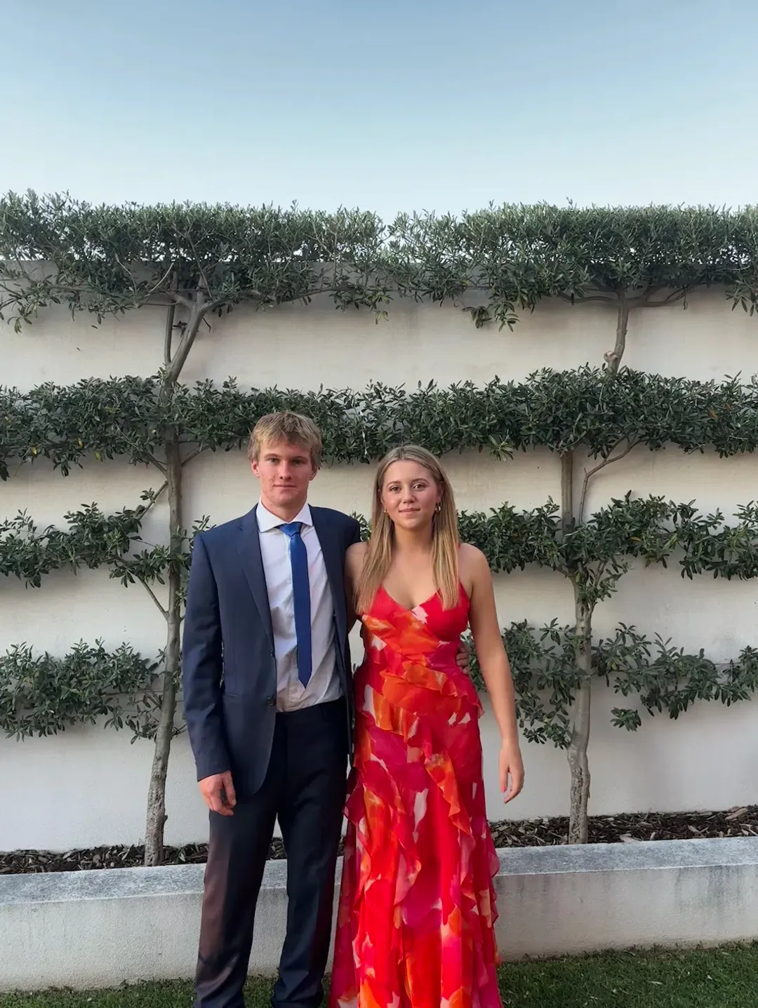 Poppy Ruffle Gown - Size AU 8 for rent on The Volte - main image