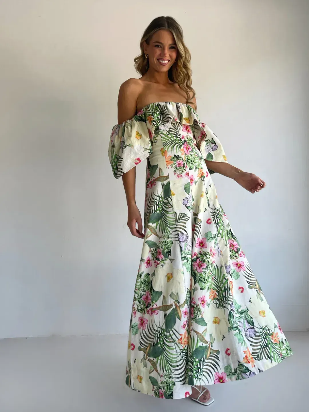 By Nicola Paradiso Maxi Dress size 14 Fleur Tropicale for rent on The Volte - main image
