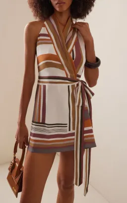 Sir The Label Caprera Wrap Halter Mini Dress Size 0 / AU 6 for rent on The Volte - image 1