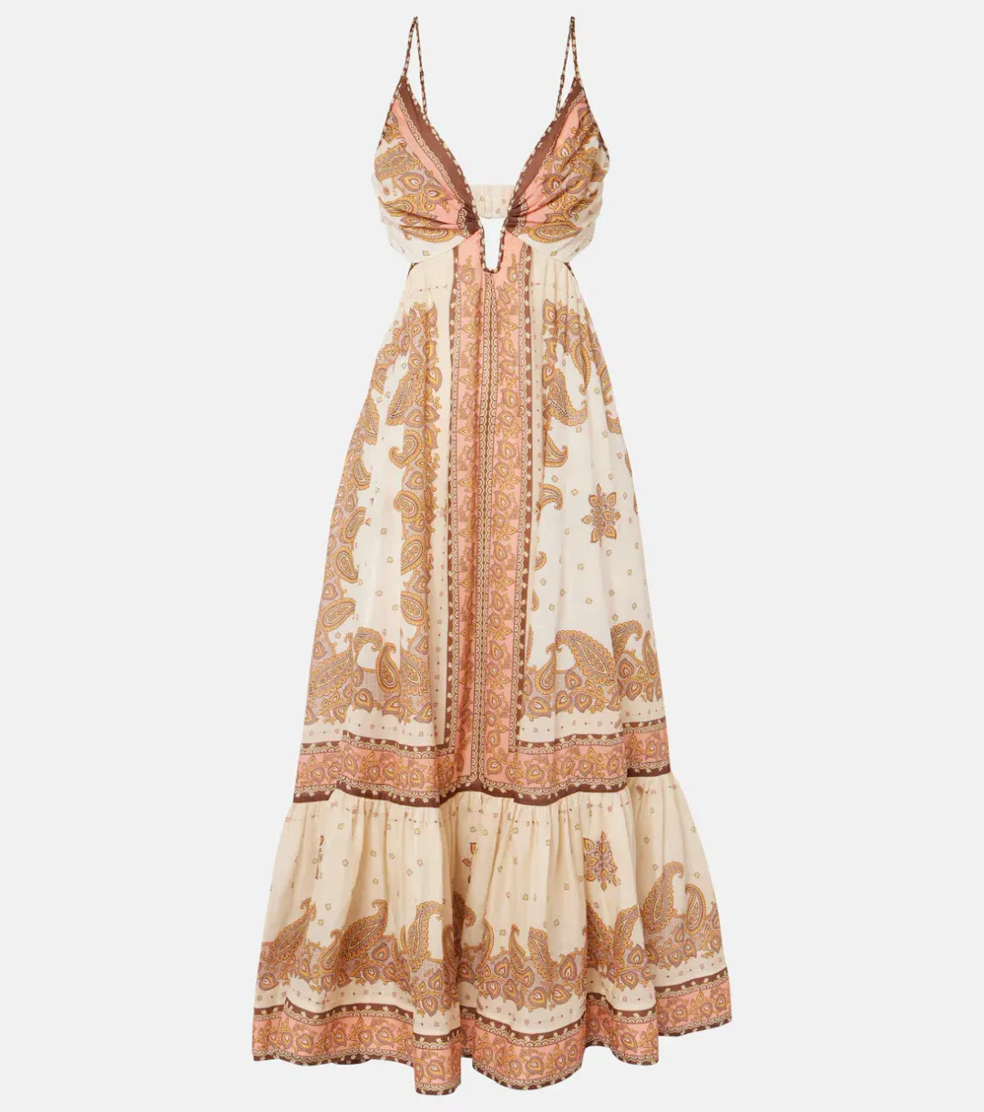 Zimmermann Maxine midi dress  for rent on The Volte - main image