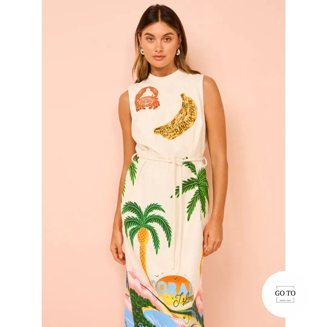 Alemais Samaki Midi - Size 6 for rent on The Volte - main image