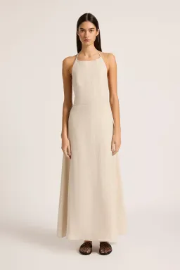 ZIBA LINEN MAXI DRESS Size 10 for rent on The Volte - image 3