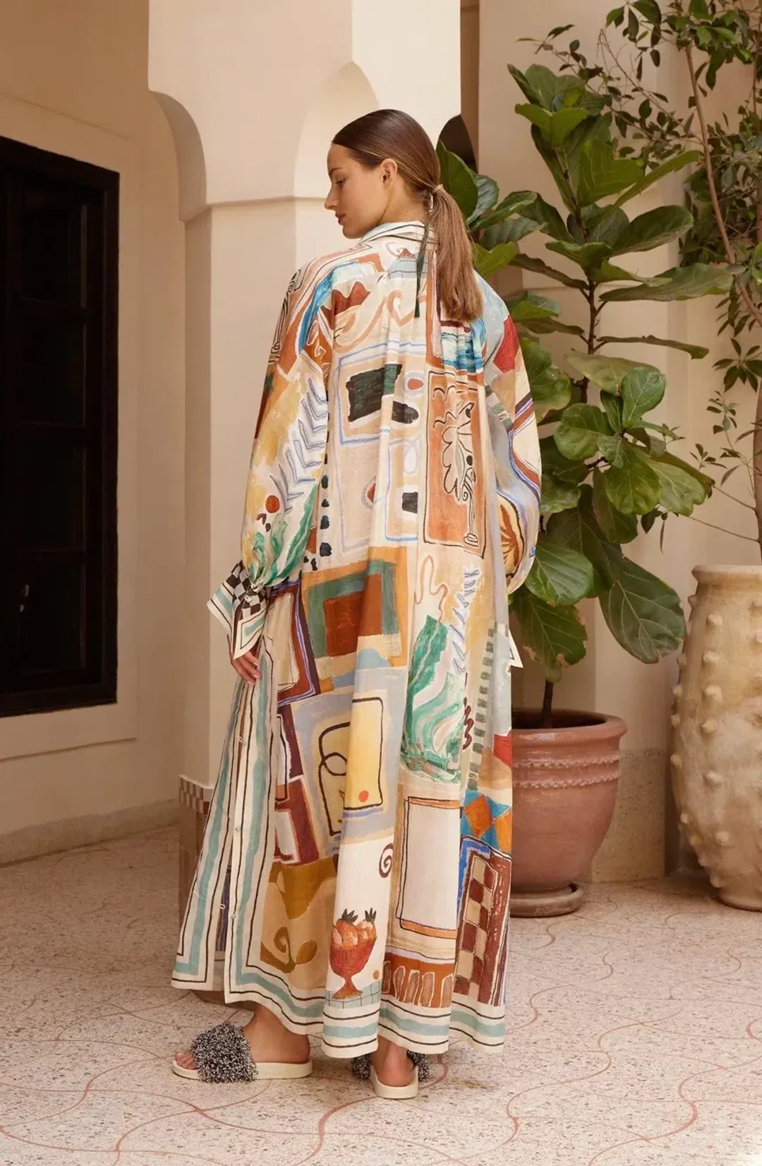 ALEMAIS MICHELLE SHIRTDRESS Size 10 for rent on The Volte - main image