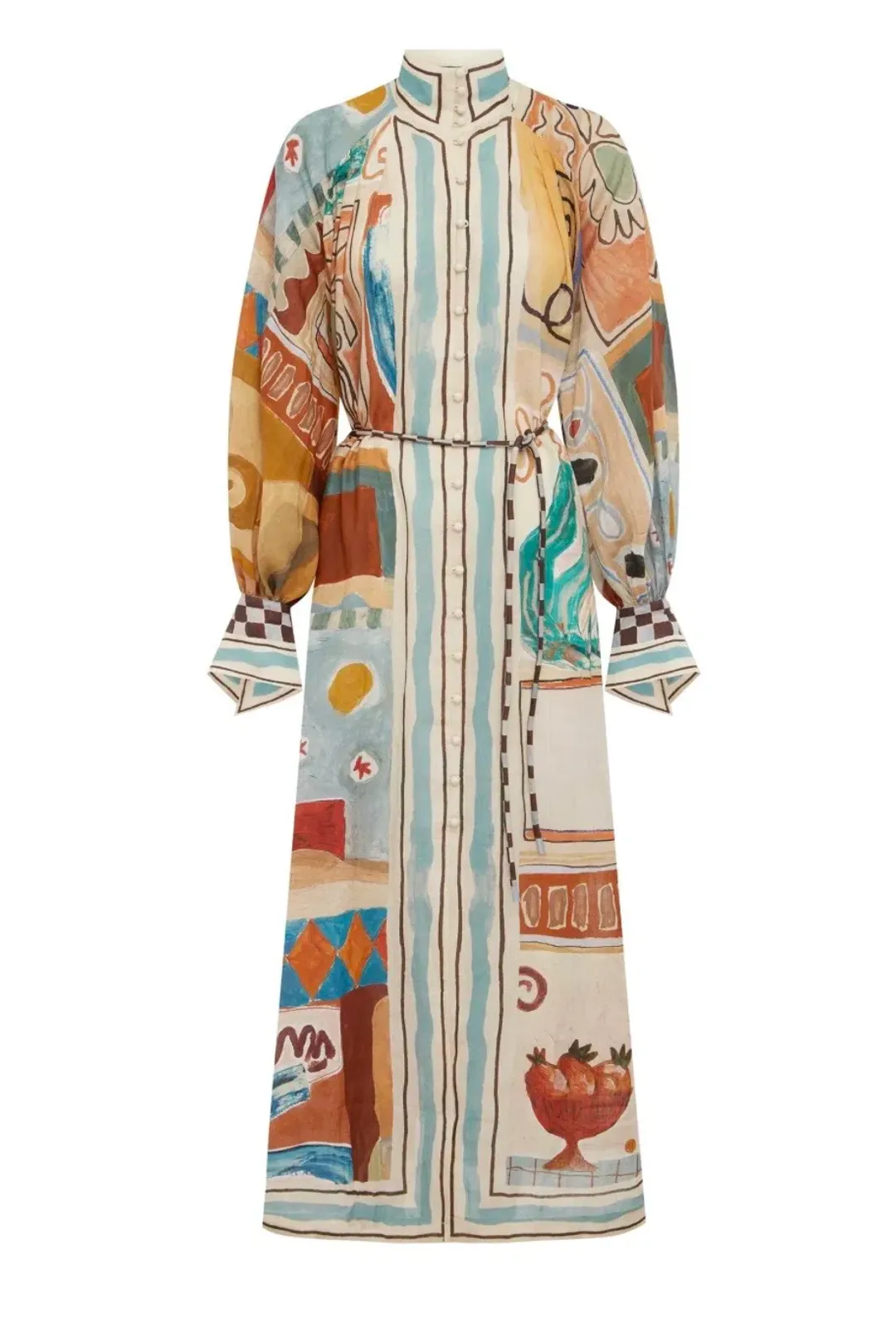 ALEMAIS MICHELLE SHIRTDRESS Size 10 for rent on The Volte - main image