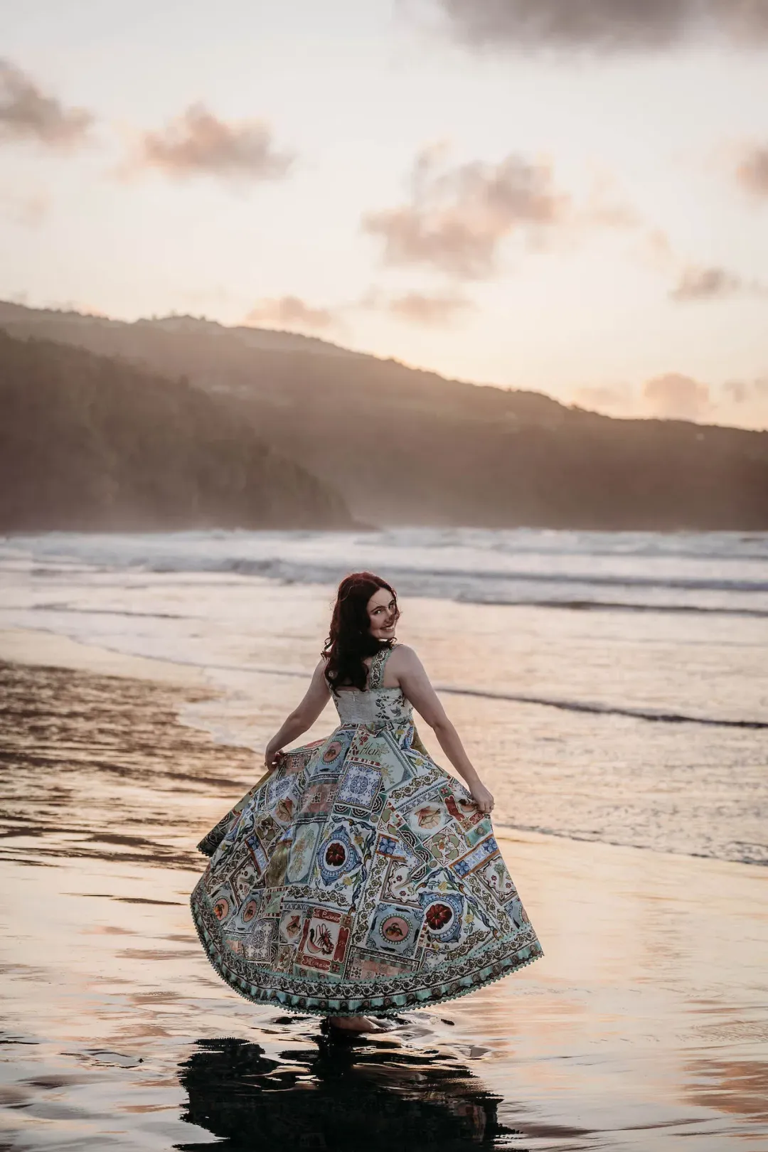 Alemais Tommasina Summer Dress in Multi Colour Size 8 AU for rent on The Volte - main image