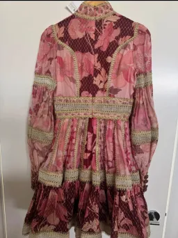 Zimmerman Concert Spliced Trim Dress for rent on The Volte - image 3