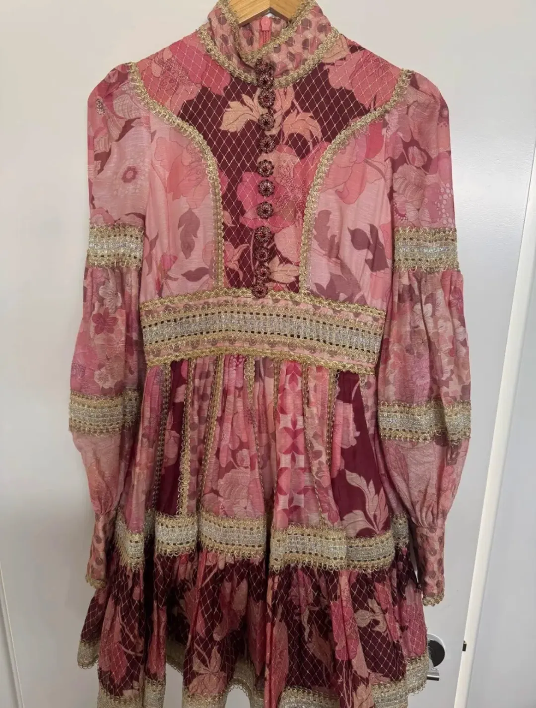 Zimmerman Concert Spliced Trim Dress for rent on The Volte - main image