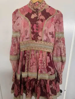 Zimmerman Concert Spliced Trim Dress for rent on The Volte - image 2