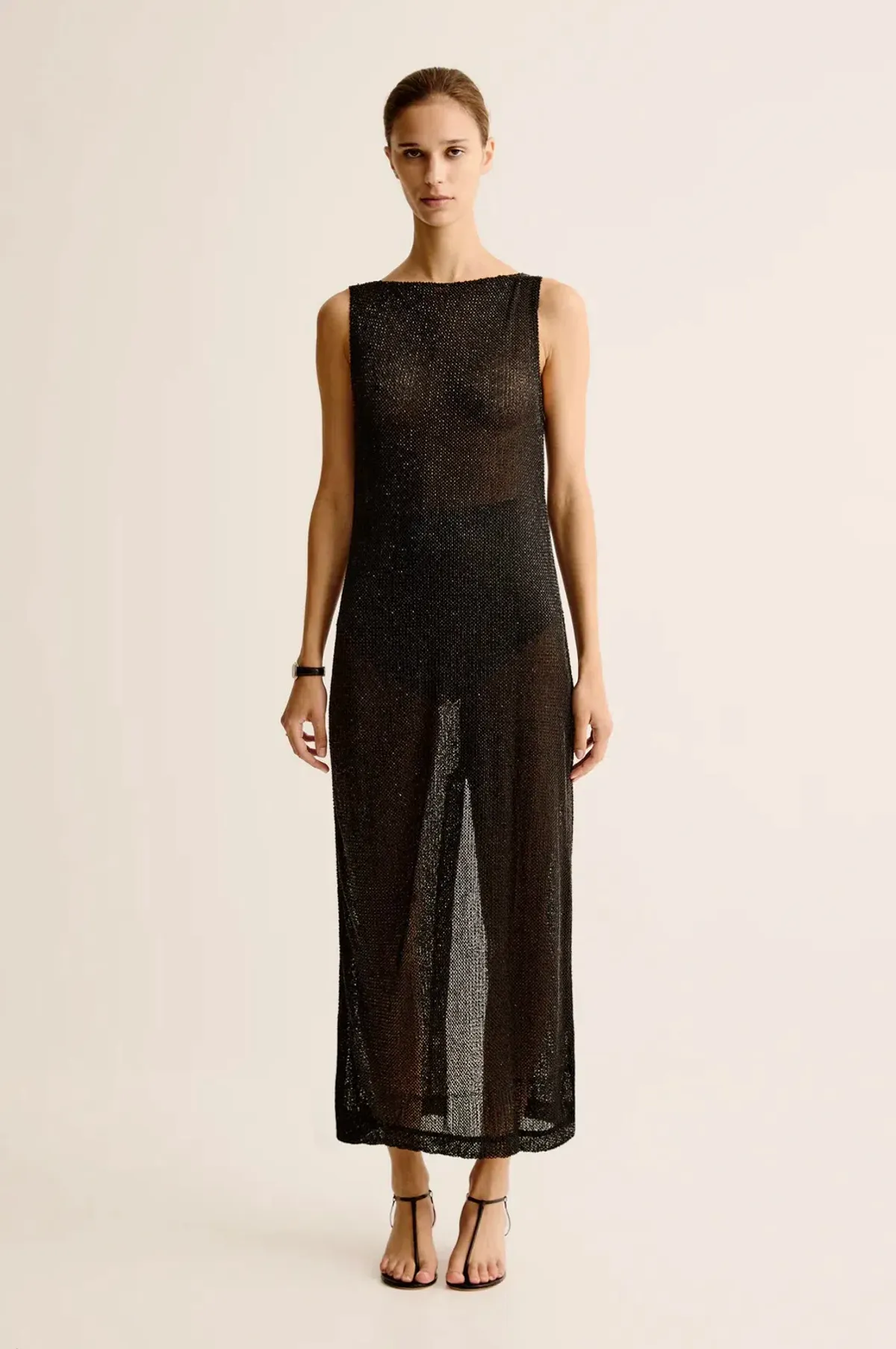 Esse Studios Onyx Dress Black Size 10 for rent on The Volte - main image