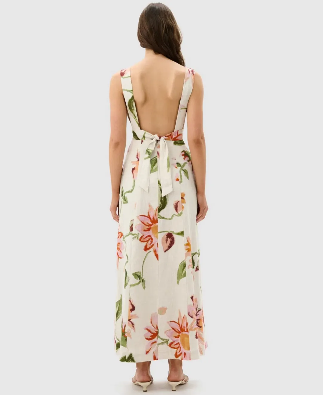 ROAME: Isolde Dres in Raphia Bloom size 14 for rent on The Volte - main image