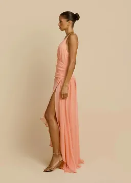 ARCINA ORI DELILAH DRESS PEACH SIZE 10 (M) for rent on The Volte - image 5