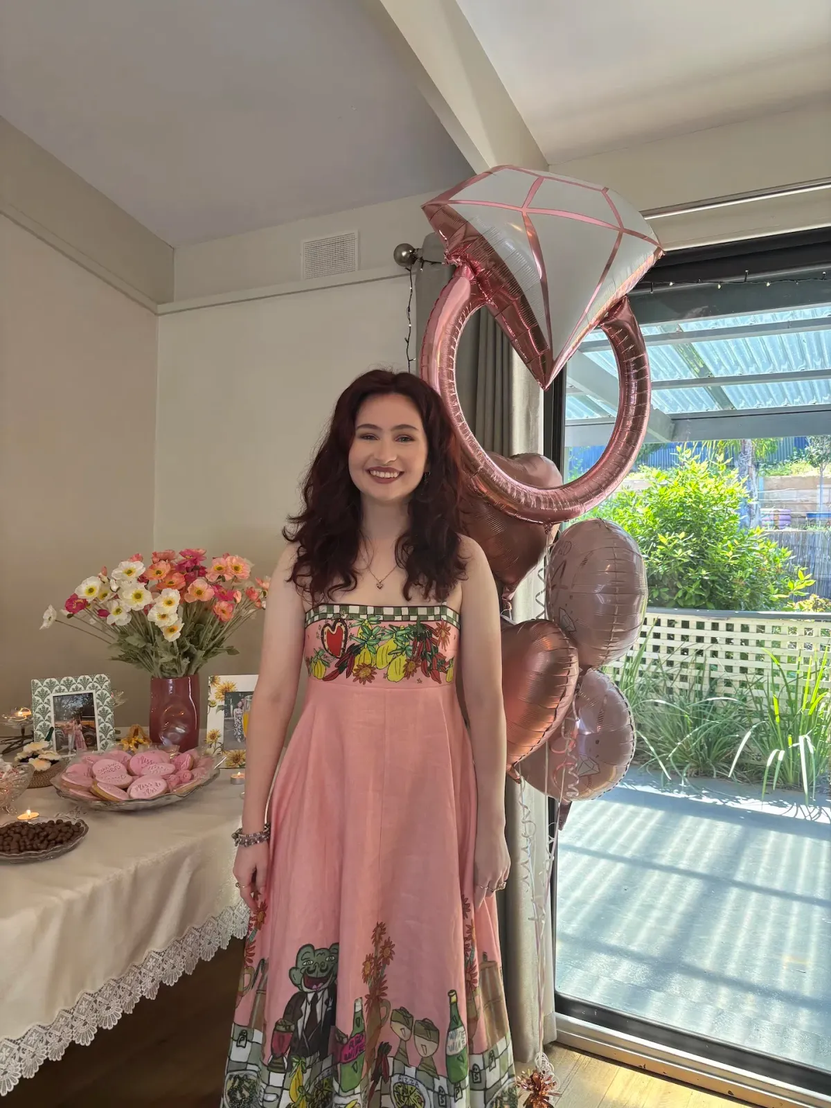 Alemais Contessa Sundress in Multi Colour Size 8 AU for rent on The Volte - main image